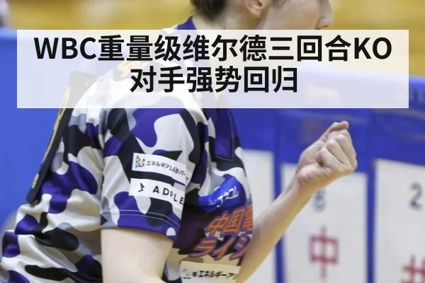 WBC重量级维尔德三回合KO对手强势回归